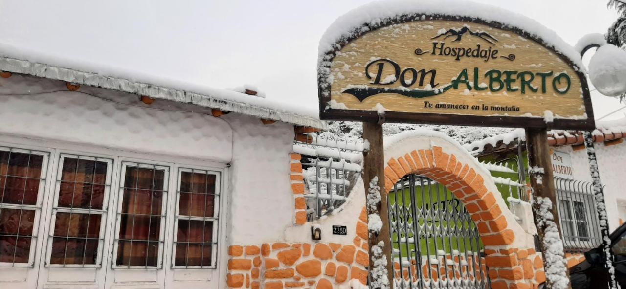 Hospedaje Don Alberto Hotel Potrerillos Bagian luar foto